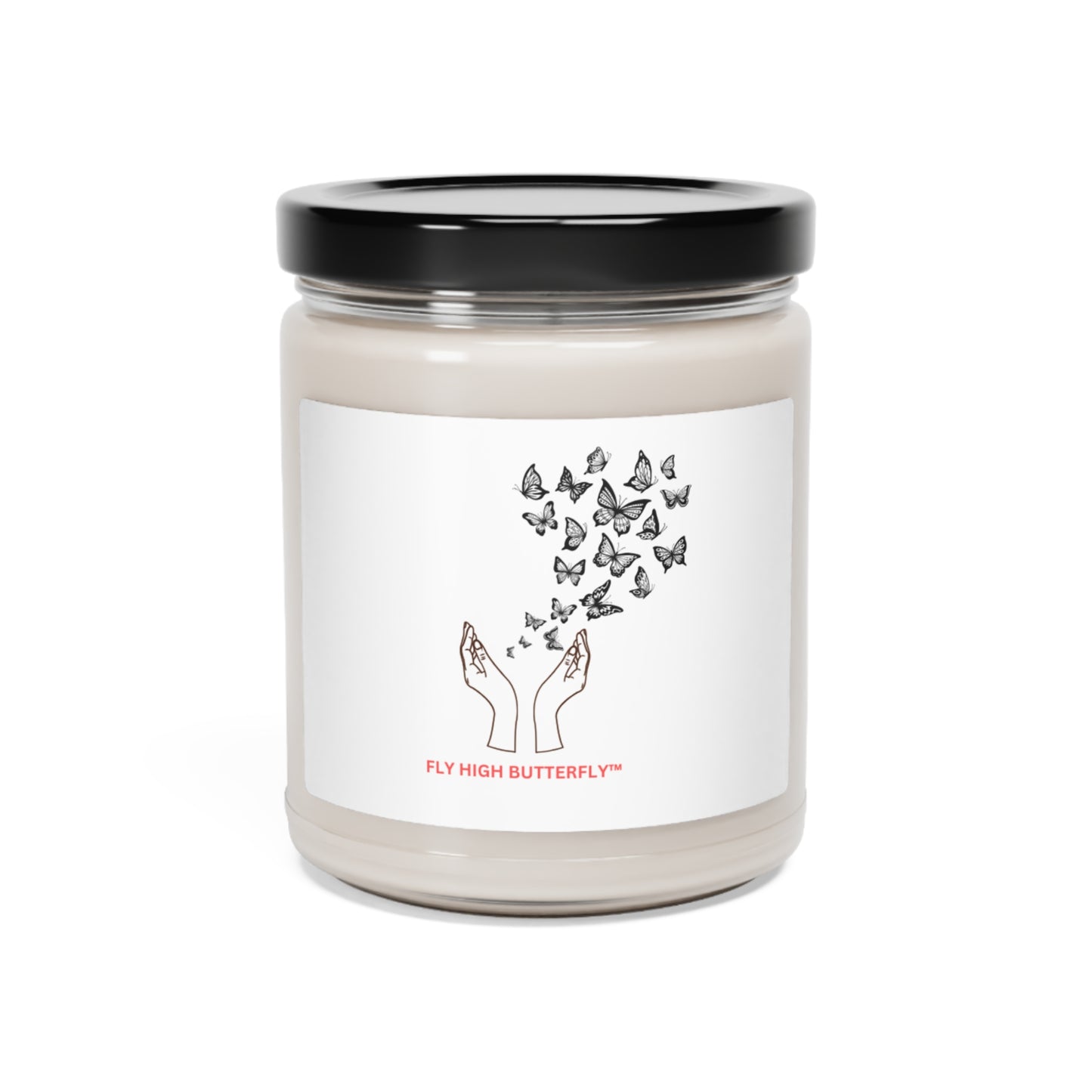 Scented Soy Candle, 9oz - FLY HIGH BUTTERFLY